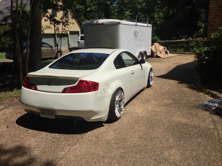 photo 4 Infiniti G35 custom wheels Avant Garde M310 19x9.5, ET -5, tire size 225/35 R19. 19x11.0 ET-7 265/30 R19