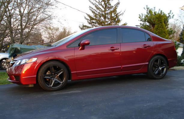 photo 1 Honda Civic custom wheels OEM Acura TL 17x, ET , tire size 225/45 R17. x ET 