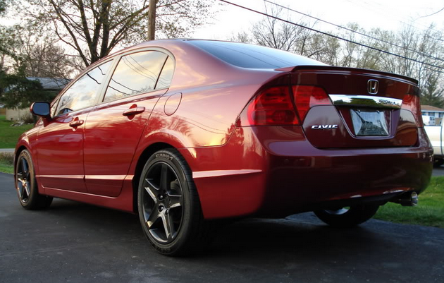photo 3 Honda Civic custom wheels OEM Acura TL 17x, ET , tire size 225/45 R17. x ET 