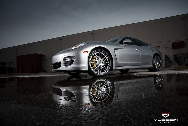 photo 1 Porsche Panamera custom wheels Vossen VF095 22x, ET , tire size X R22. x ET 