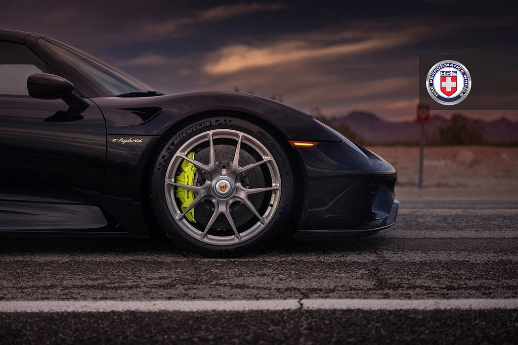 photo 1 Porsche 918 Spyder custom wheels HRE P101 20x, ET , tire size X R20. x ET