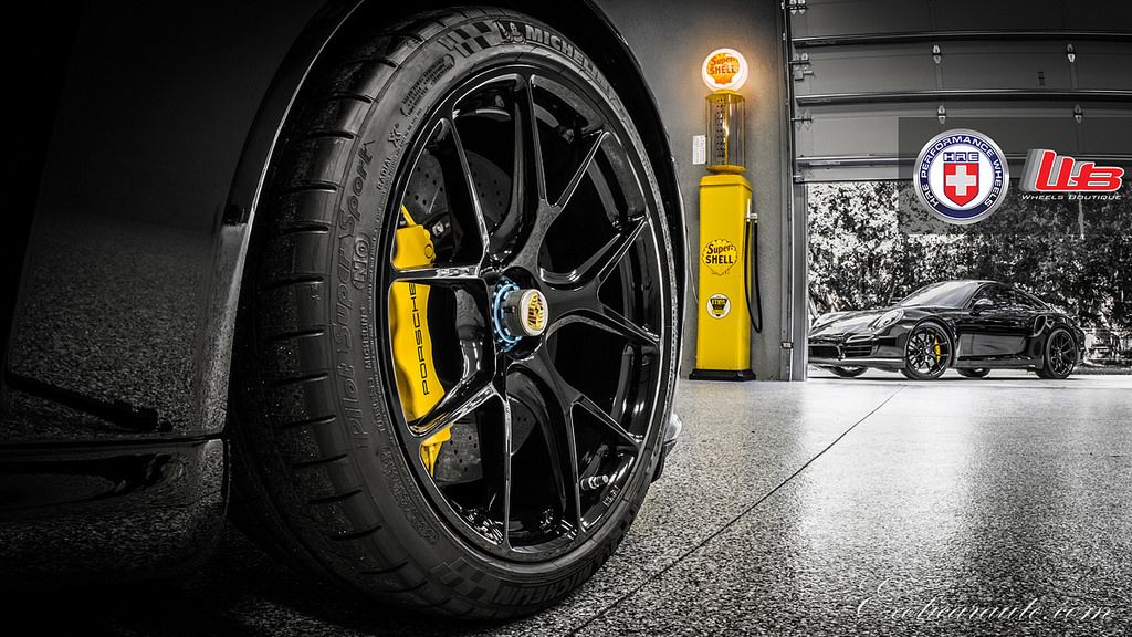 photo 4 Porsche  Carrera GT custom wheels HRE P101  x, ET , tire size X R. x ET 