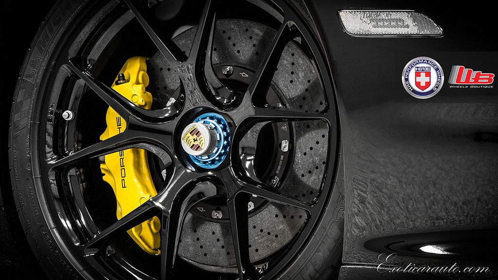 photo 6 Porsche  Carrera GT custom wheels HRE P101  x, ET , tire size X R. x ET 
