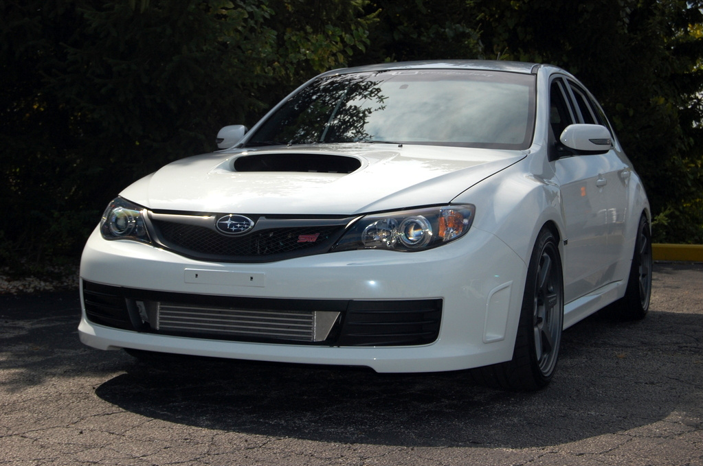 photo 2 Subaru Impreza WRX STi custom wheels Rays Engineering TE37 19x9.5, ET +43, tire size 275/30 R19. x ET 