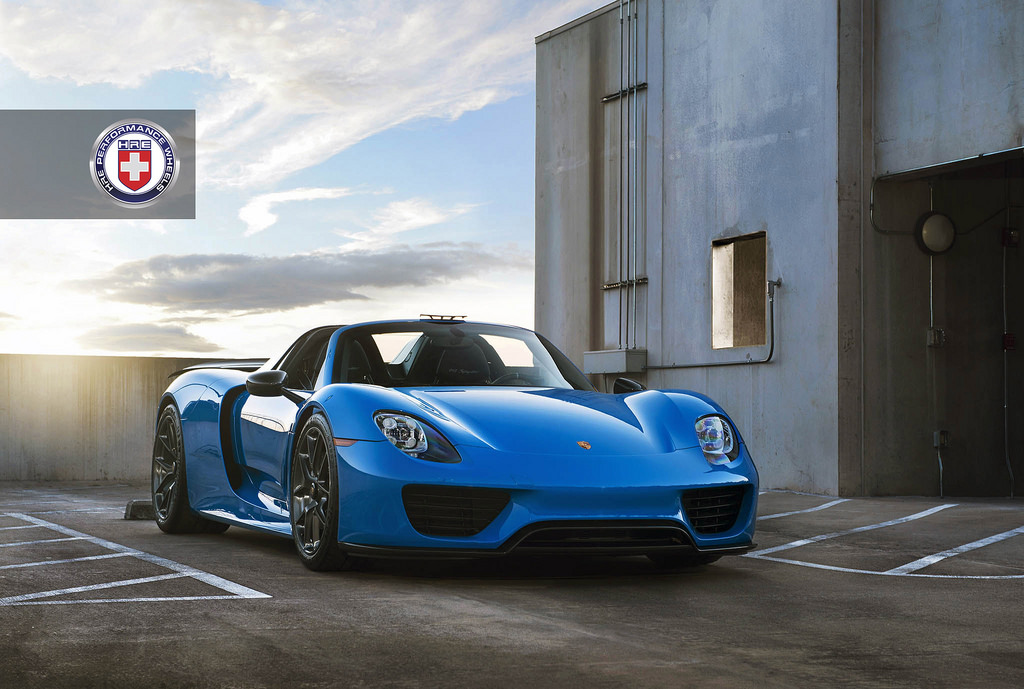 photo 1 Porsche 918 Spyder custom wheels HRE P101 20x9.5, ET , tire size X R20. 21x12.5 ET