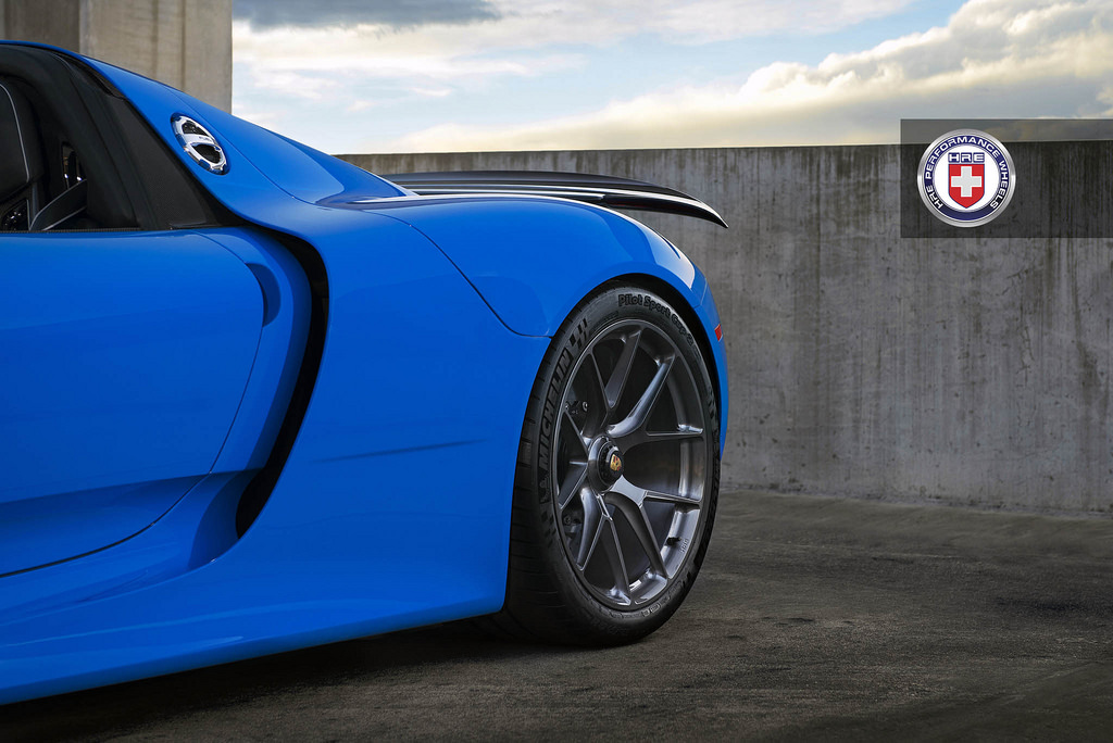 photo 3 Porsche 918 Spyder custom wheels HRE P101 20x9.5, ET , tire size X R20. 21x12.5 ET