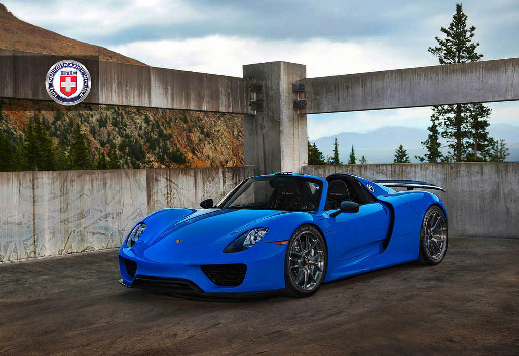 photo 6 Porsche 918 Spyder custom wheels HRE P101 20x9.5, ET , tire size X R20. 21x12.5 ET