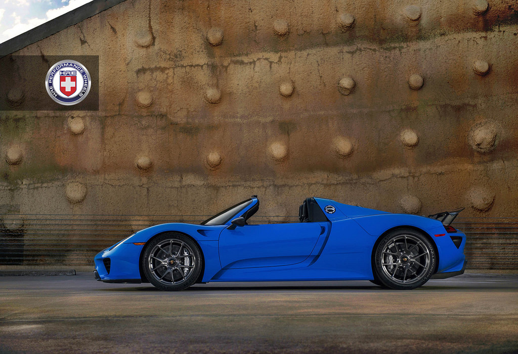 photo 8 Porsche 918 Spyder custom wheels HRE P101 20x9.5, ET , tire size X R20. 21x12.5 ET