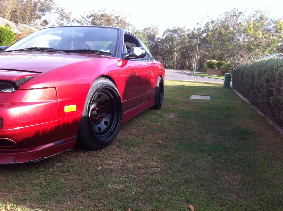 photo 3 Nissan S13 custom wheels Gecko Steelies 16x10.0, ET -5, tire size 205/45 R16. 16x10.0 ET+15 