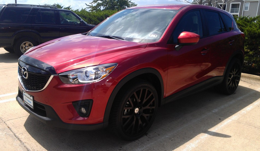 photo 2 Mazda CX-5 custom wheels TSW  Donnington  22x9.0, ET , tire size 265/35 R22. x ET 