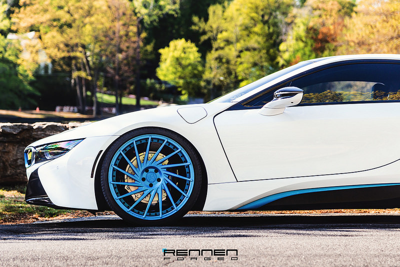 photo 1 BMW i8 custom wheels Rennen 22x9.0, ET , tire size X R22. 22x10.5 ET