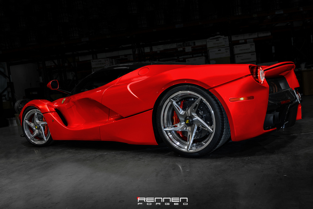 photo 2 Ferrari LaFerrari custom wheels Rennen  Forged R53  20x9.5, ET , tire size X R20. 21x13.0 ET 