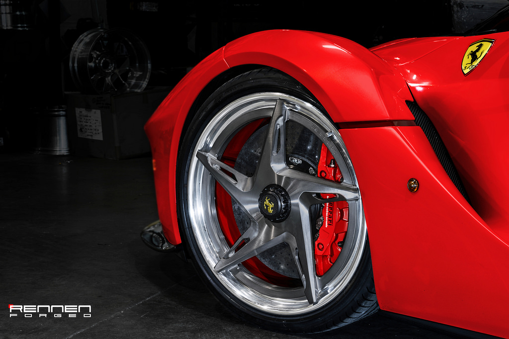 photo 3 Ferrari LaFerrari custom wheels Rennen  Forged R53  20x9.5, ET , tire size X R20. 21x13.0 ET 