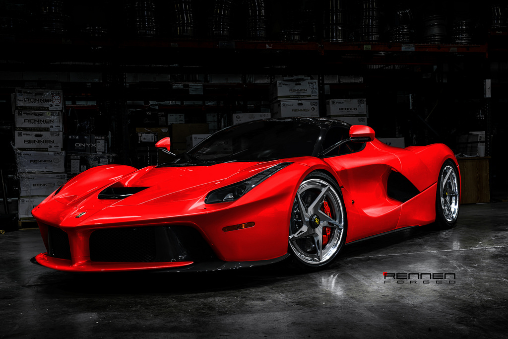 photo 4 Ferrari LaFerrari custom wheels Rennen  Forged R53  20x9.5, ET , tire size X R20. 21x13.0 ET 