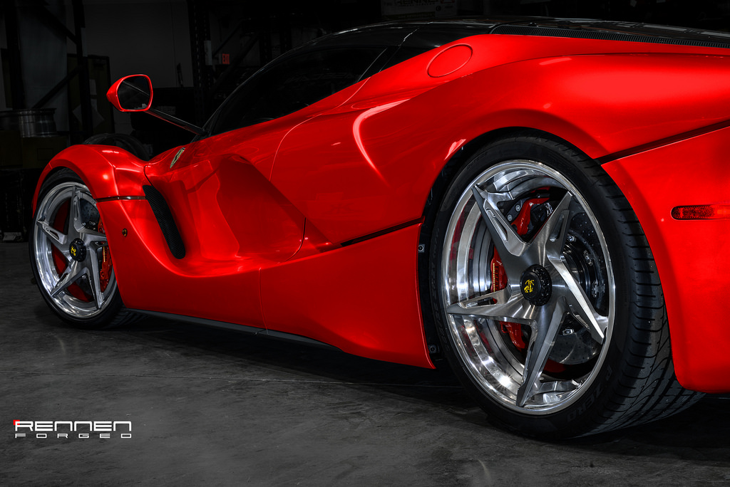 photo 5 Ferrari LaFerrari custom wheels Rennen  Forged R53  20x9.5, ET , tire size X R20. 21x13.0 ET 