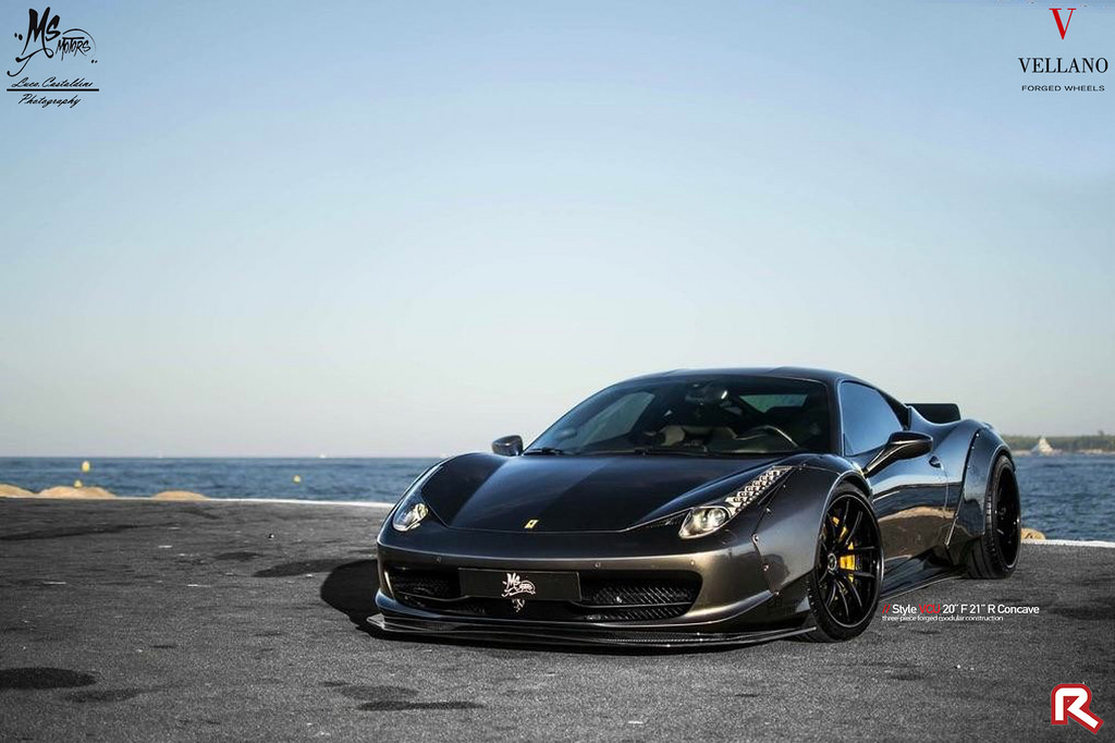 photo 3 Ferrari 458 Italia custom wheels Vellano VCU 20x, ET , tire size X R20. 21x ET