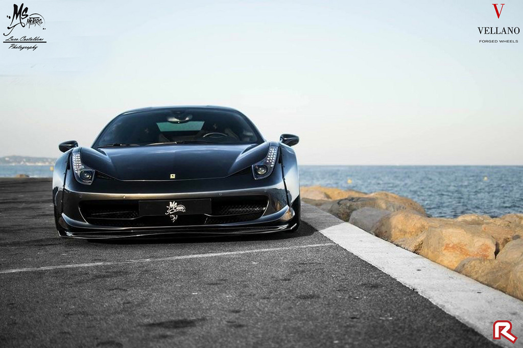 photo 4 Ferrari 458 Italia custom wheels Vellano VCU 20x, ET , tire size X R20. 21x ET