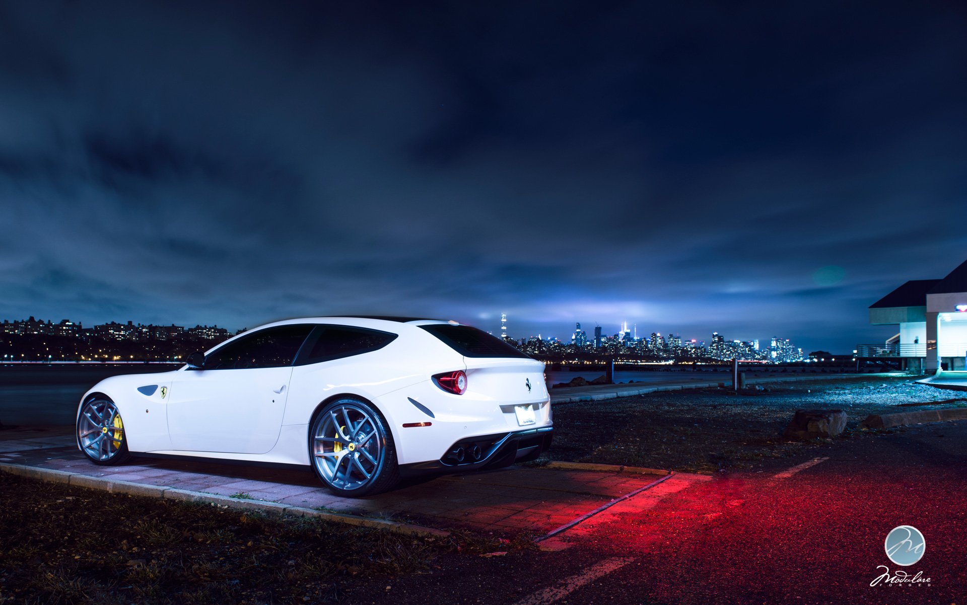 photo 6 Ferrari FF custom wheels Modulare B18  21x9.0, ET , tire size X R21. 22x12.0 ET 