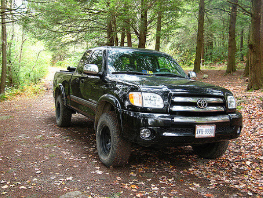 photo 1 Toyota Tundra custom wheels Black  Type B 16x8.0, ET , tire size 365/75 R16. x ET 