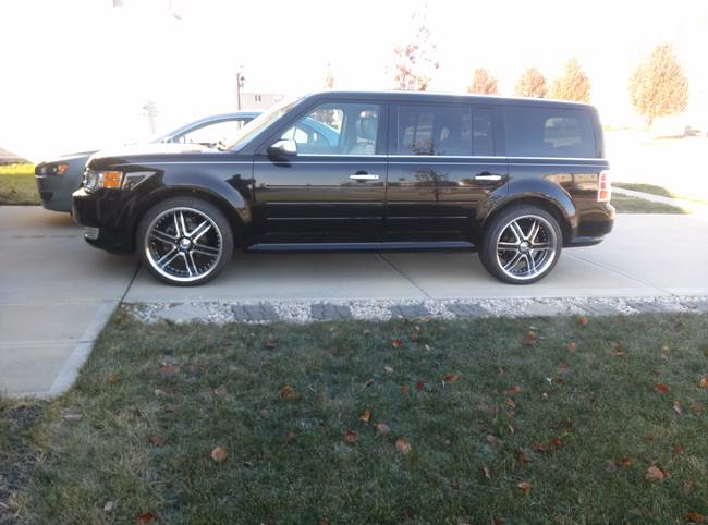 photo 1 Ford Flex custom wheels   22x9.5, ET , tire size 265/35 R22. x ET 