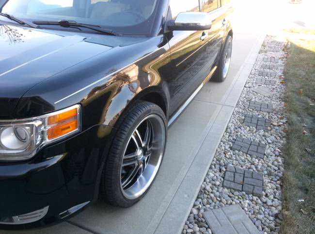 photo 2 Ford Flex custom wheels   22x9.5, ET , tire size 265/35 R22. x ET 