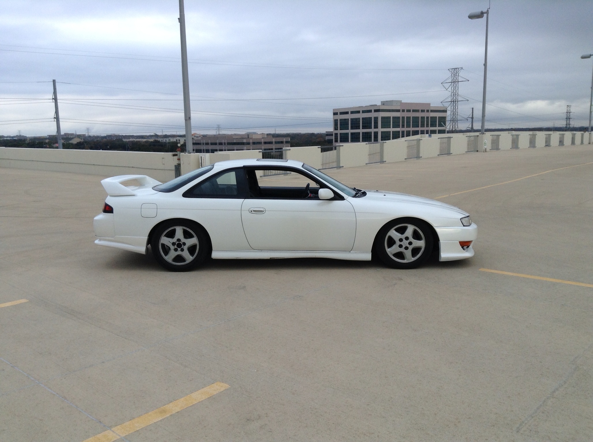 photo 1 Nissan S14 custom wheels Work Meisters 18x9.5, ET -3, tire size 215/35 R18. 18x10.5 ET-1 225/40 R18