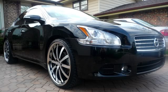 photo 2 Nissan Maxima custom wheels Vossen  22x9.0, ET , tire size X R22. x ET 