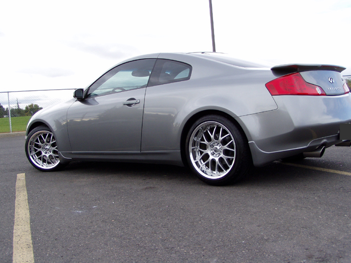 photo 1 Infiniti G37 custom wheels Volk SF-Winning 19x9.5, ET +19, tire size X R19. 19x10.5 ET+29