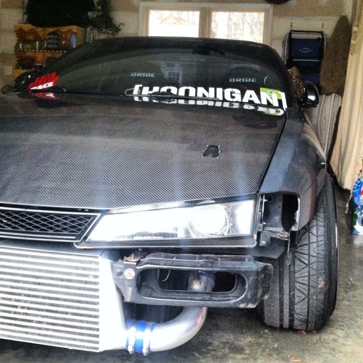 photo 1 Nissan S14 custom wheels Konig SSM 18x10.0, ET +15, tire size 225/40 R18. x ET