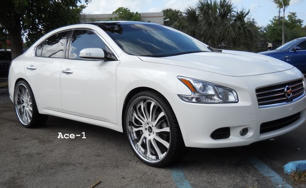 photo 1 Nissan Maxima custom wheels ACE Forgiato 24x, ET , tire size X R24. x ET 