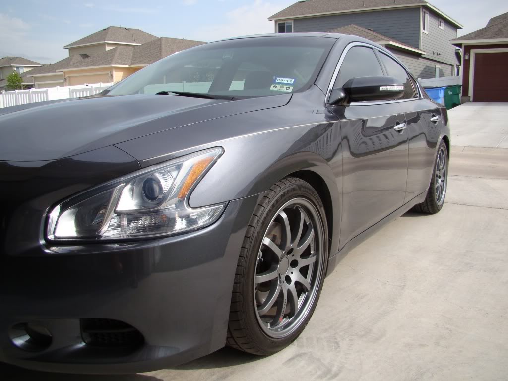 photo 1 Nissan Maxima custom wheels Volk Rays 19x, ET , tire size 245/40 R19. x ET 