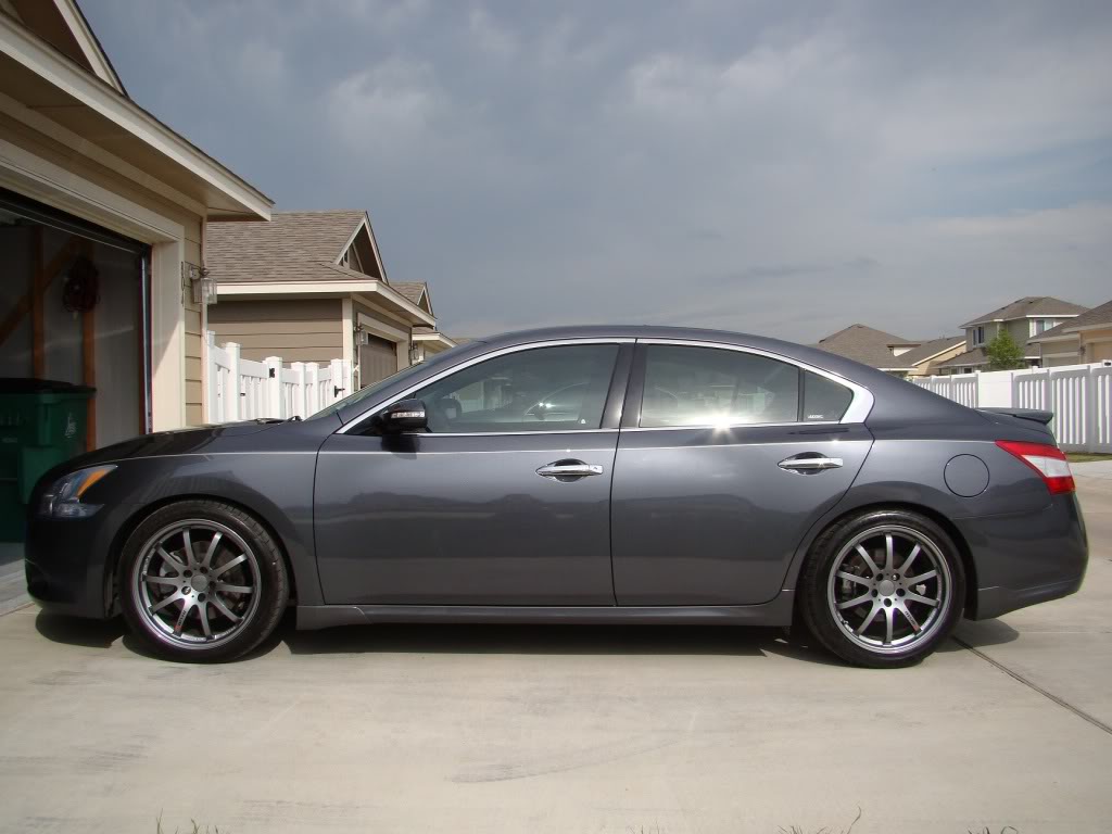photo 2 Nissan Maxima custom wheels Volk Rays 19x, ET , tire size 245/40 R19. x ET 