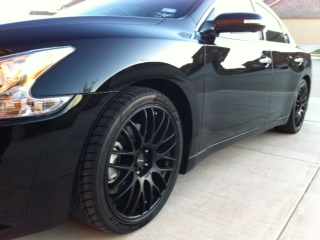 photo 1 Nissan Maxima custom wheels Tenzo R 19x, ET , tire size X R19. x ET