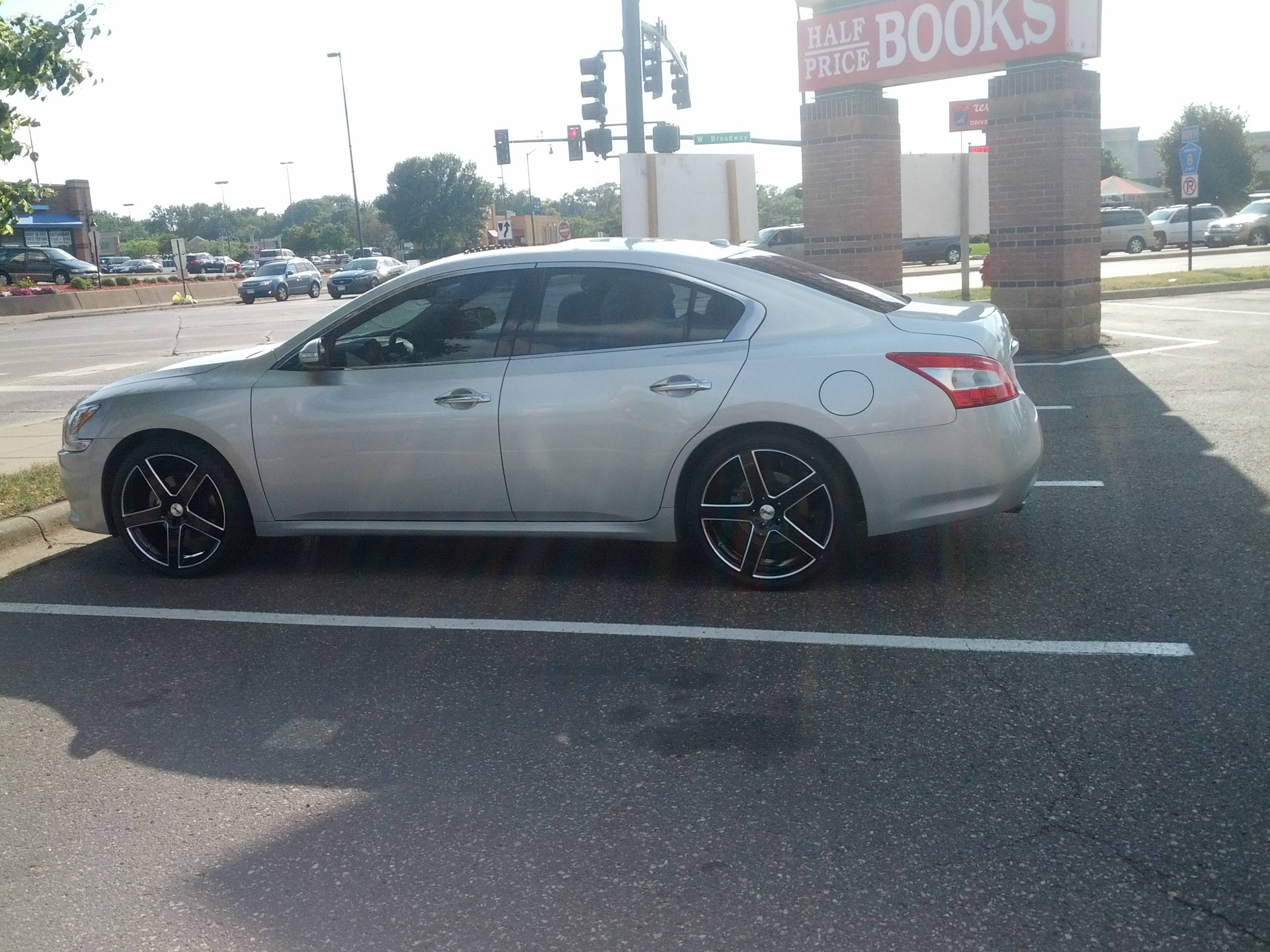 photo 2 Nissan Maxima custom wheels TSW  Rivage 20x, ET , tire size 245/35 R20. x ET 