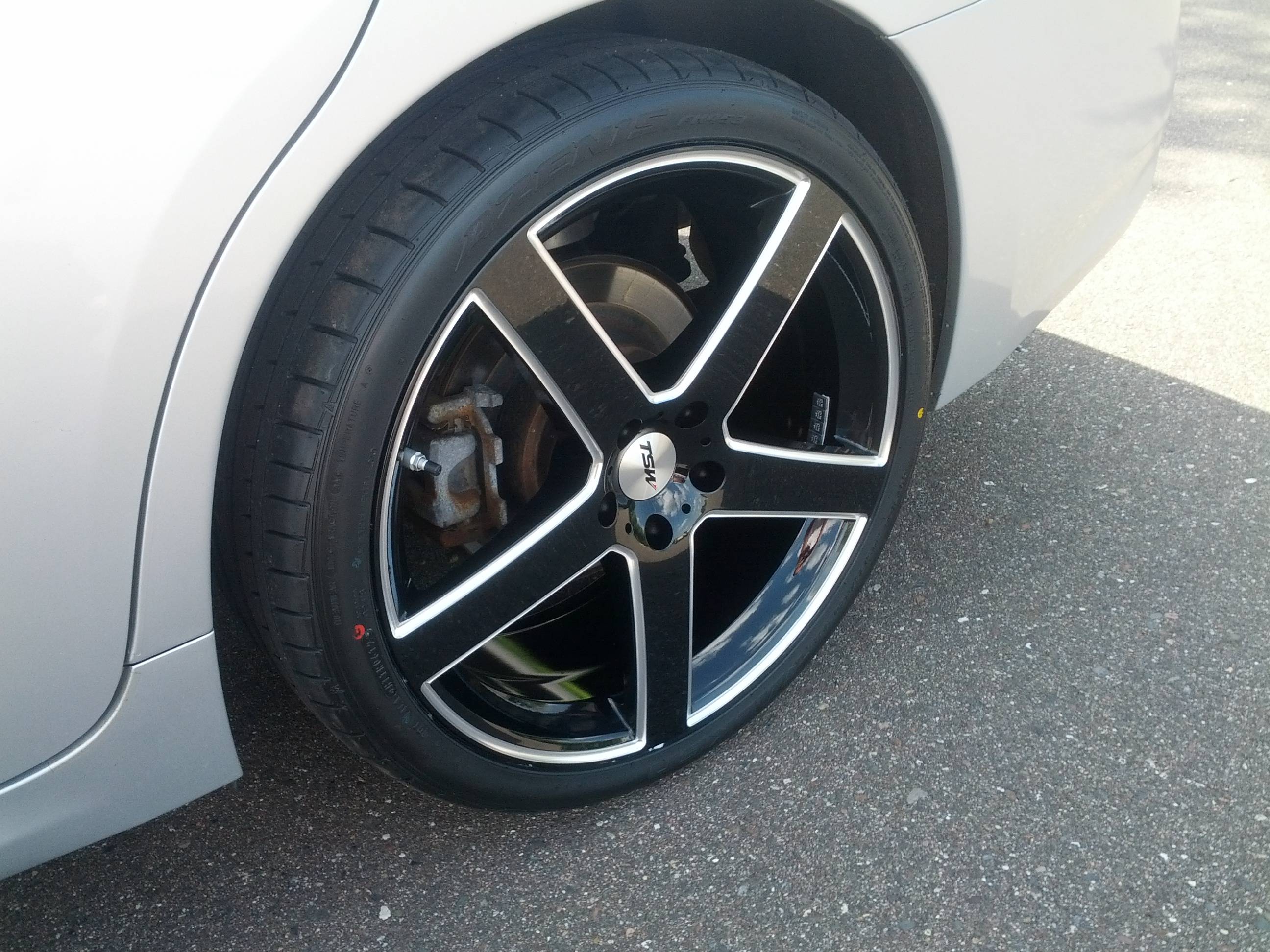 photo 1 Nissan Maxima custom wheels TSW  Rivage 20x, ET , tire size 245/35 R20. x ET 