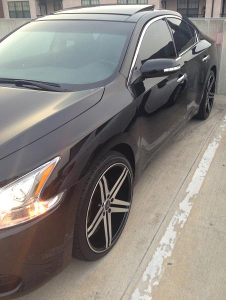 photo 2 Nissan Maxima custom wheels Verde Parallax 20x9.0, ET +38, tire size 245/35 R20. x ET 