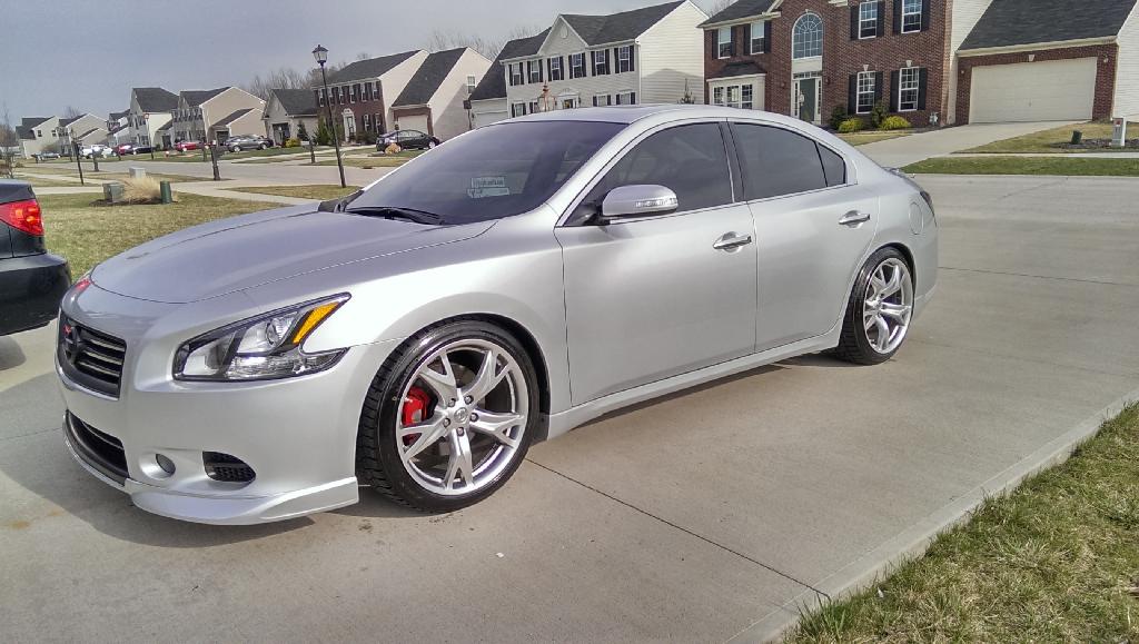 photo 1 Nissan Maxima custom wheels   19x, ET , tire size 245/40 R19. x ET 