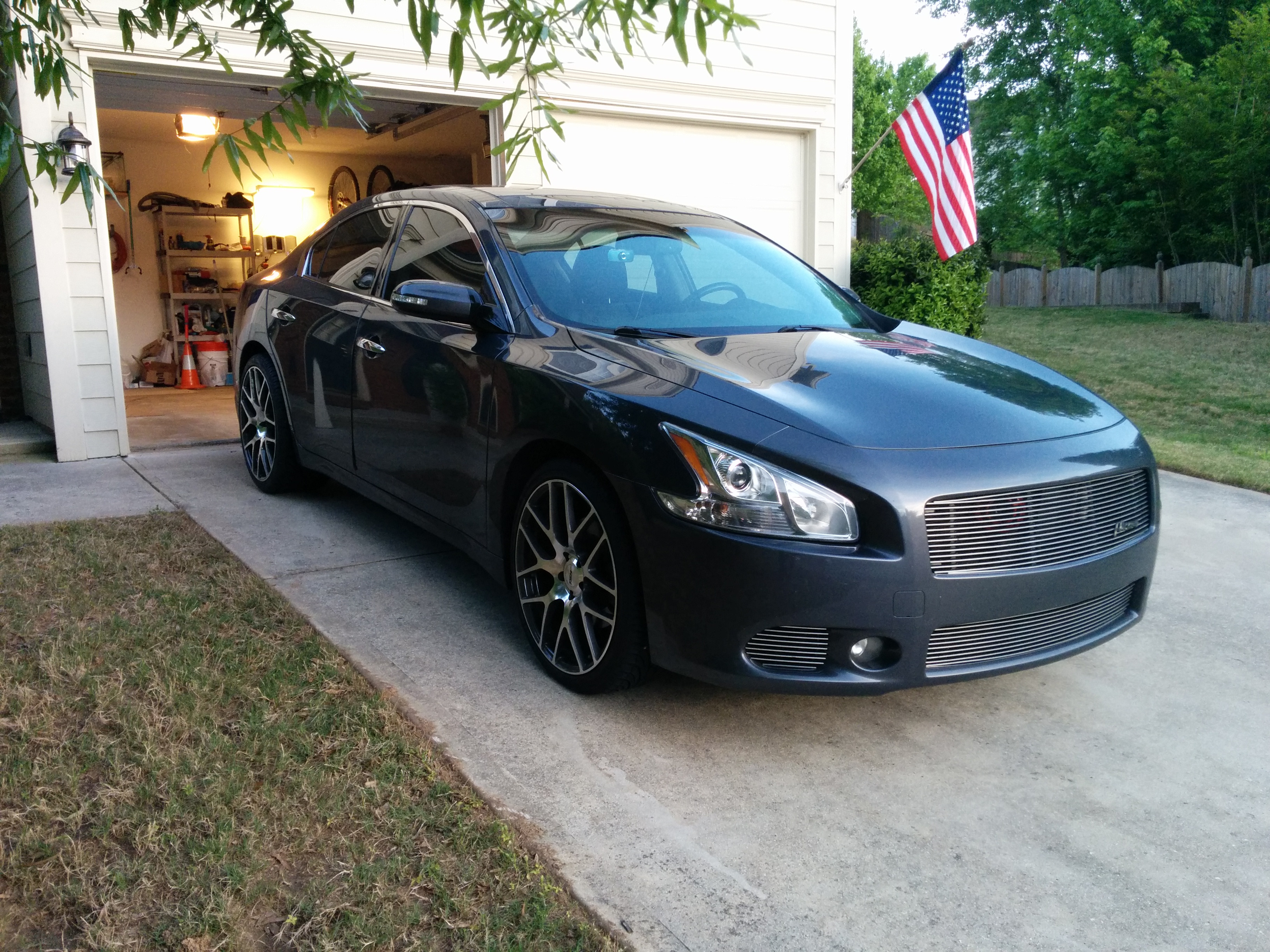 photo 1 Nissan Maxima custom wheels TSW Nurburgring 20x8.5, ET +40, tire size 245/35 R20. 20x10.0 ET+40 285/30 R20