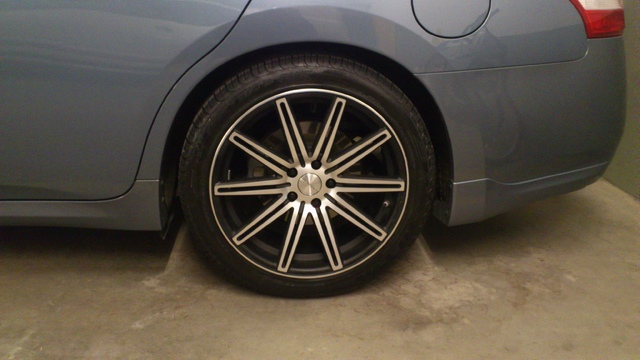 photo 1 Nissan Maxima custom wheels Ruffino Modello 19x, ET , tire size 245/40 R19. x ET 