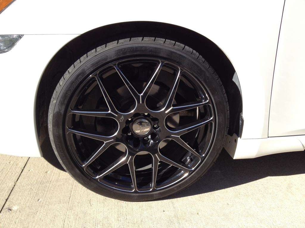 photo 1 Nissan Maxima custom wheels FK Ethos 20x8.5, ET , tire size 245/35 R20. x ET 