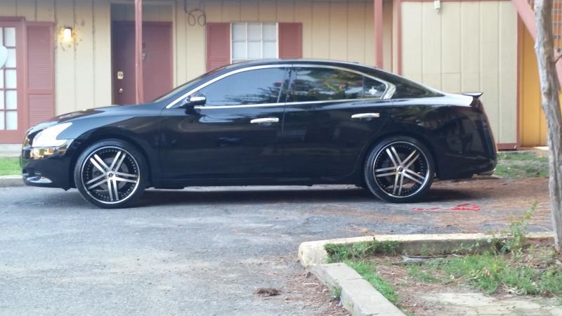 photo 1 Nissan Maxima custom wheels Status Knights 20x8.5, ET , tire size X R20. x ET 