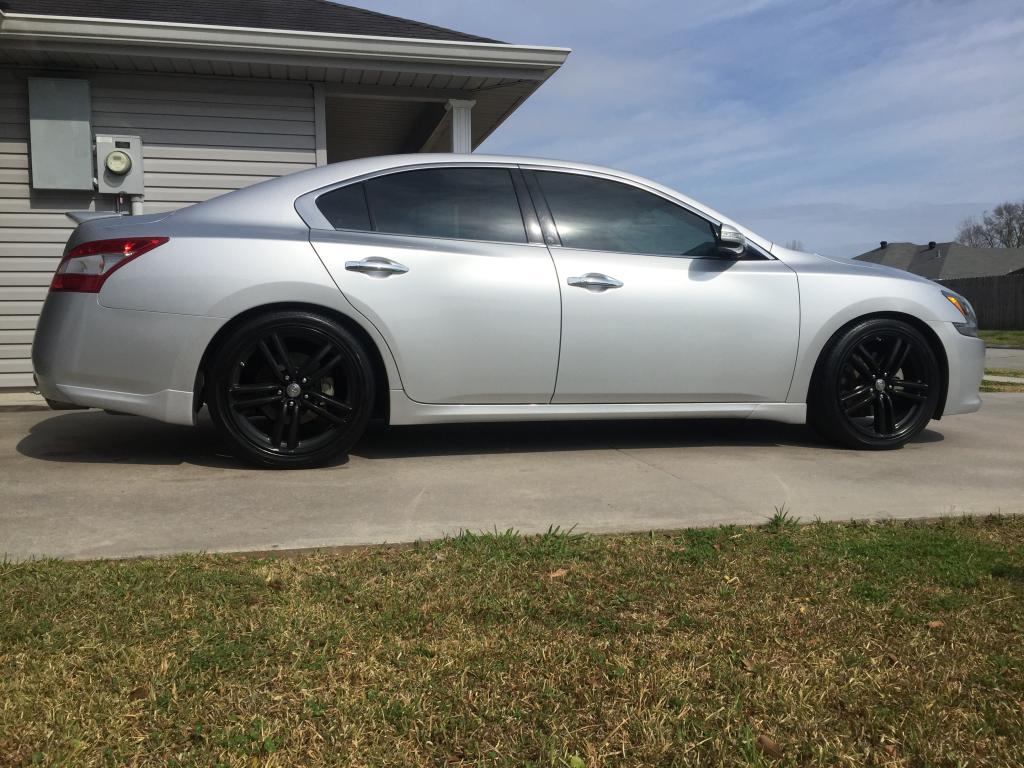 photo 5 Nissan Maxima custom wheels OEM Nissan  19x, ET +50, tire size 245/40 R19. x ET 