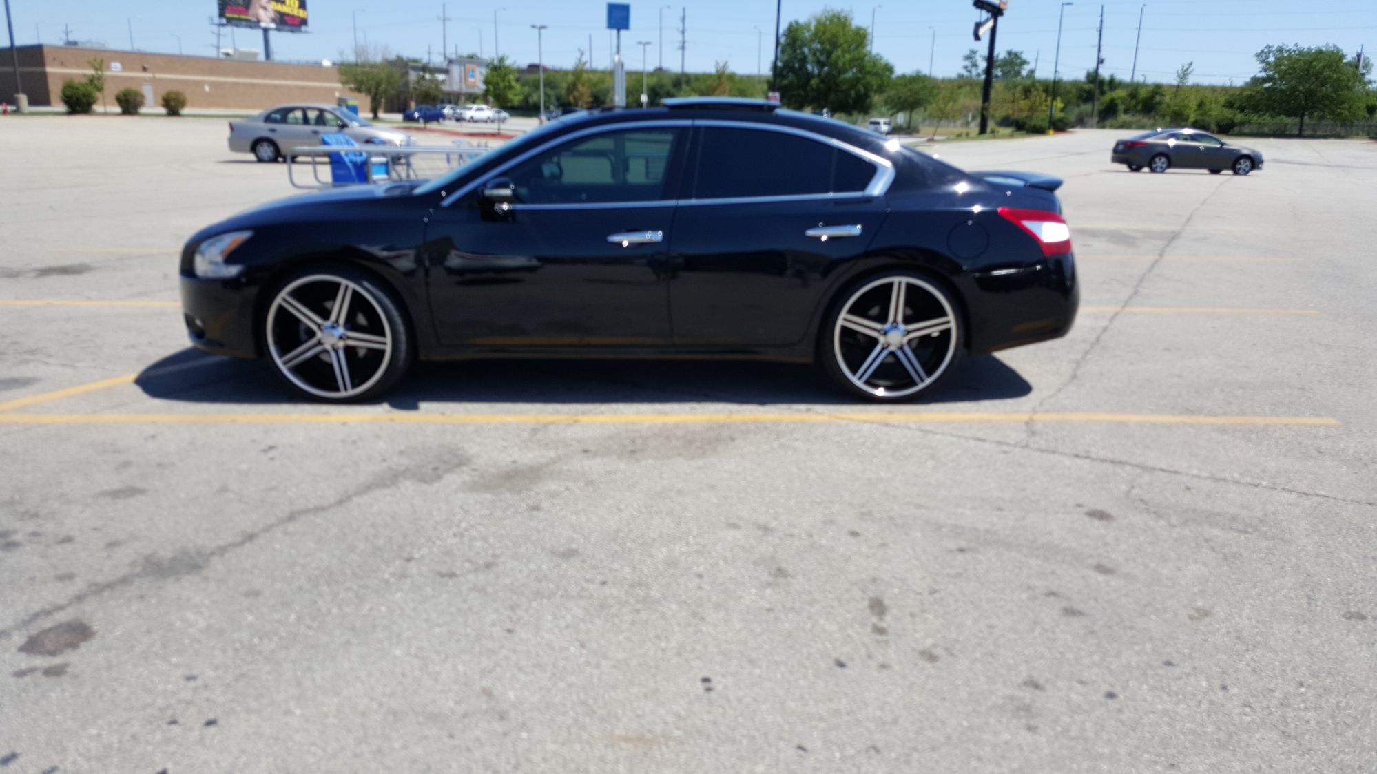photo 1 Nissan Maxima custom wheels   22x, ET , tire size X R22. x ET 