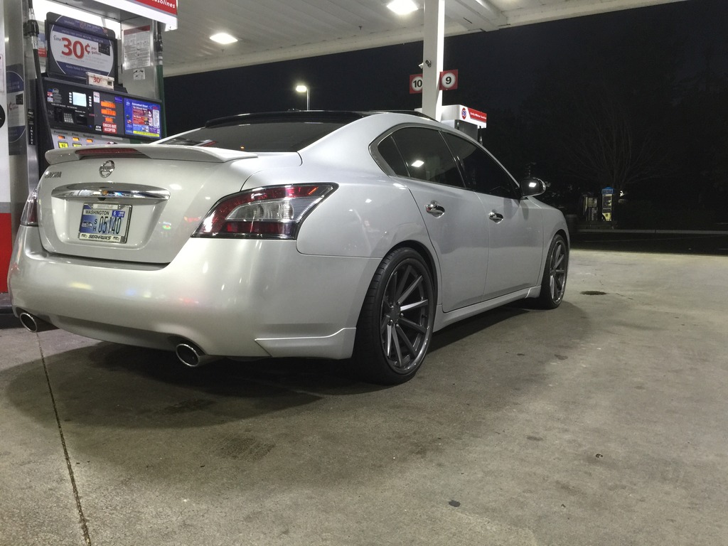 photo 1 Nissan Maxima custom wheels Vossen CV1 20x9.0, ET +38, tire size 245/30 R20. 20x10.5 ET+45 275/30 R20