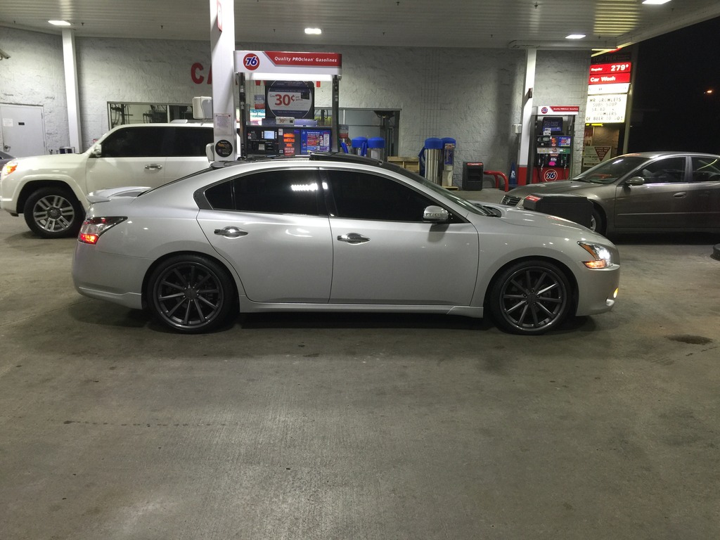 photo 2 Nissan Maxima custom wheels Vossen CV1 20x9.0, ET +38, tire size 245/30 R20. 20x10.5 ET+45 275/30 R20