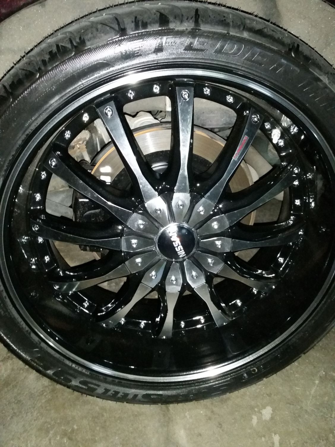 photo 2 Nissan Maxima custom wheels   20x10.0, ET , tire size X R20. x ET 