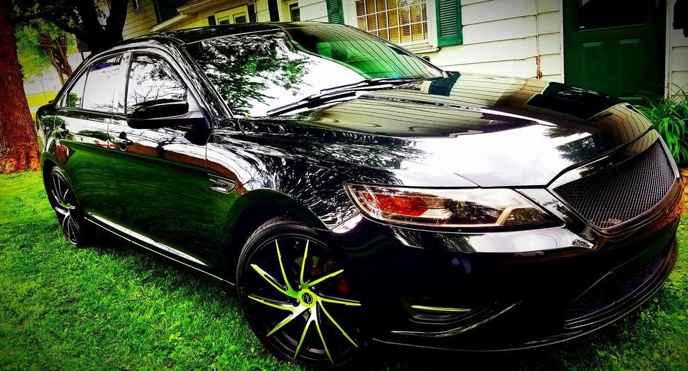 photo 1 Ford Taurus custom wheels Platinum Hawk 433U 20x8.5, ET , tire size 245/40 R20. x ET 