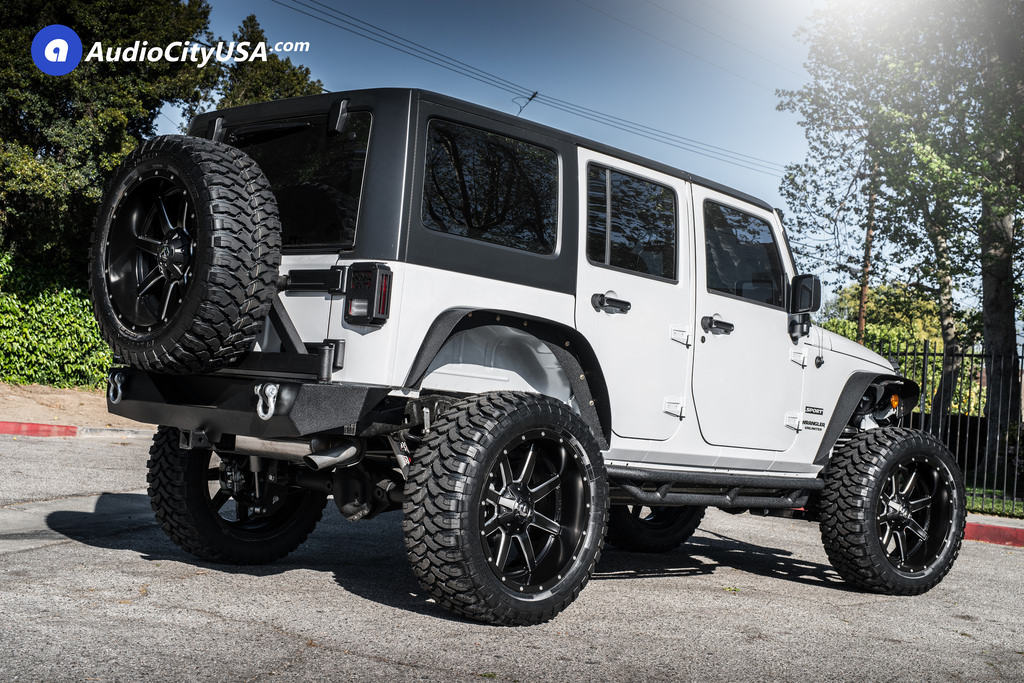 photo 3 Jeep Wrangler custom wheels Fuel Maverick D538 22x10.0, ET , tire size 315/50 R22. x ET 