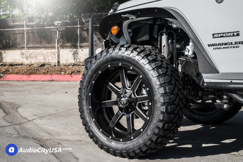photo 1 Jeep Wrangler custom wheels Fuel Maverick D538 22x10.0, ET , tire size 315/50 R22. x ET 