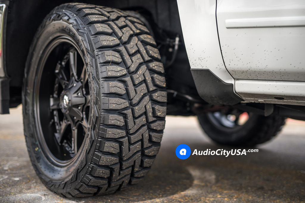 photo 1 Chevrolet Silverado 1500 custom wheels Fuel D604 Hydro 20x9.0, ET , tire size 315/50 R20. x ET 